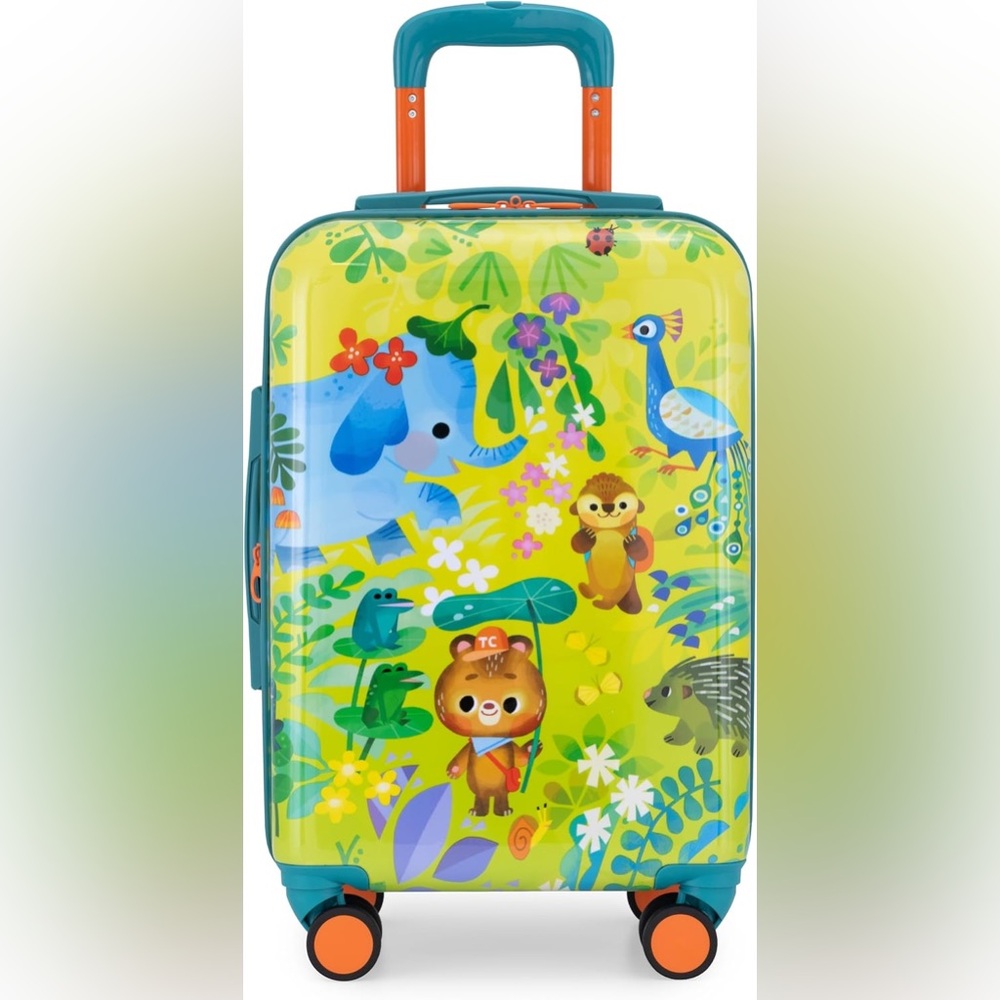 JoJo the Bear's Adventure Carry-On Luggage - 20" Hard Shell Spinner Suitcase